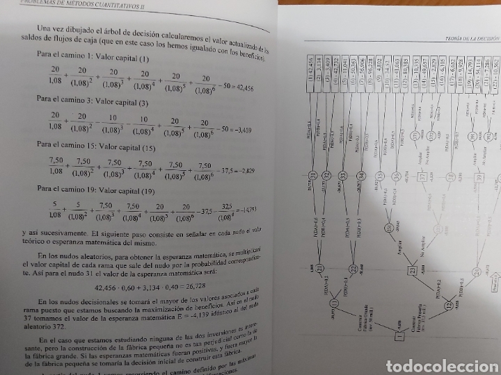 Libros de segunda mano de ciencias: Problemas de m&eacute;todos cuantitativos. Volumen 2 - Foto 8