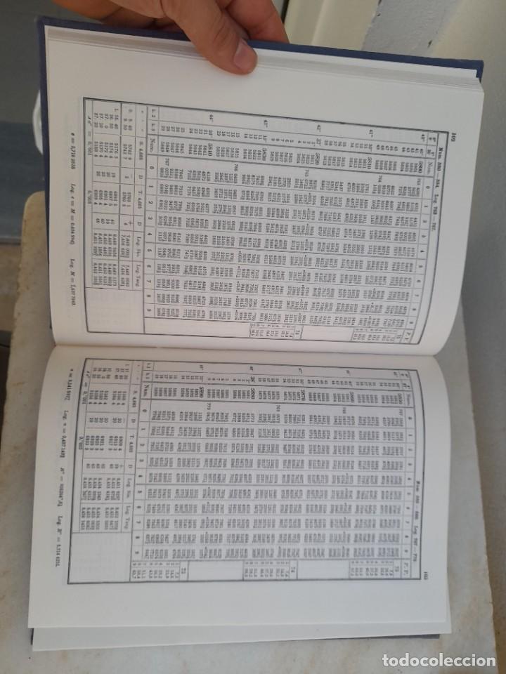 Libros de segunda mano de ciencias: Libro Tablas de logaritmos L. Schron - Foto 4