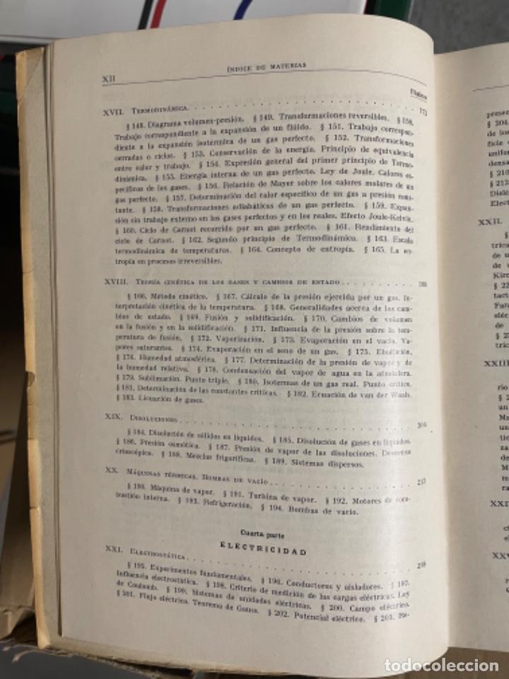 Libros de segunda mano de ciencias: CURSO DE FISICA, Jose M, Vidal, 3 Edicion - Foto 7