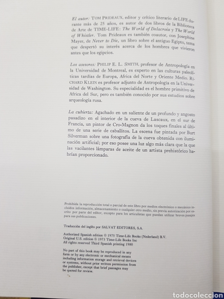 Libros de segunda mano: El Hombre de Cro-Magnon ,Tom Prideaux - Foto 2