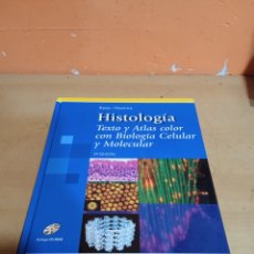Libros de segunda mano: HISTOLOGIA TEXTO Y ATLAS COLOR CON BIOLÓGIA CELULAR Y MOLECULAR. Lote 340373988