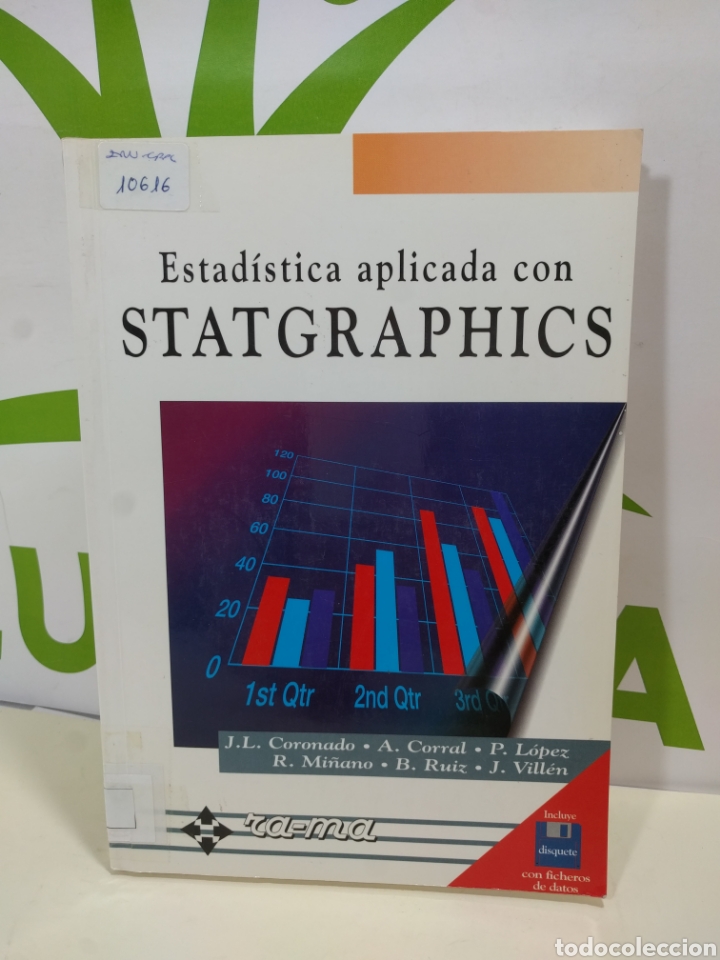 Libros de segunda mano de ciencias: Estad&iacute;stica aplicada con statgraphics. Ra-ma. - Foto 1