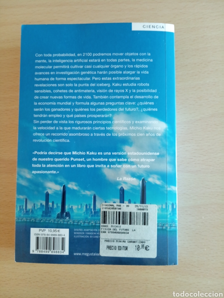 Libros de segunda mano de ciencias: La f&iacute;sica del futuro - Foto 2