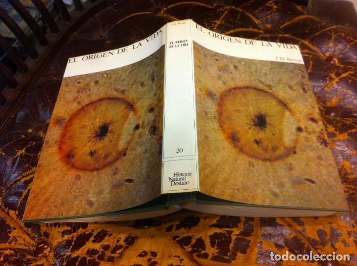 Libros de segunda mano: J.D. BERNAL. EL ORIGEN DE LA VIDA. ED. DESTINO, 1977 - Foto 1