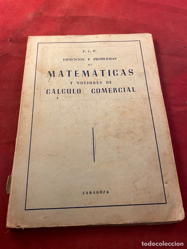 Libros de segunda mano de ciencias: MATEM&Aacute;TICAS Y NOCIONES DE C&Aacute;LCULO COMERCIAL - Foto 1