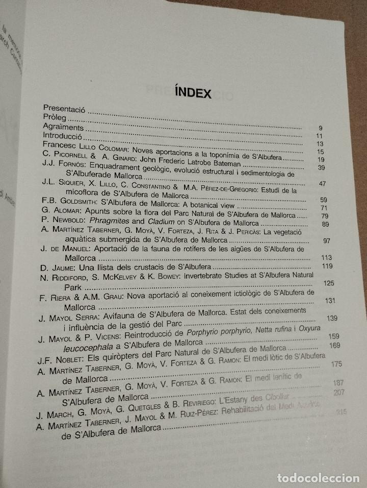 Libros de segunda mano: SALBUFERA DE MALLORCA (ANTONI MART&Iacute;NEZ TABERNER / JOAN MAYOL SERRA) - Foto 3