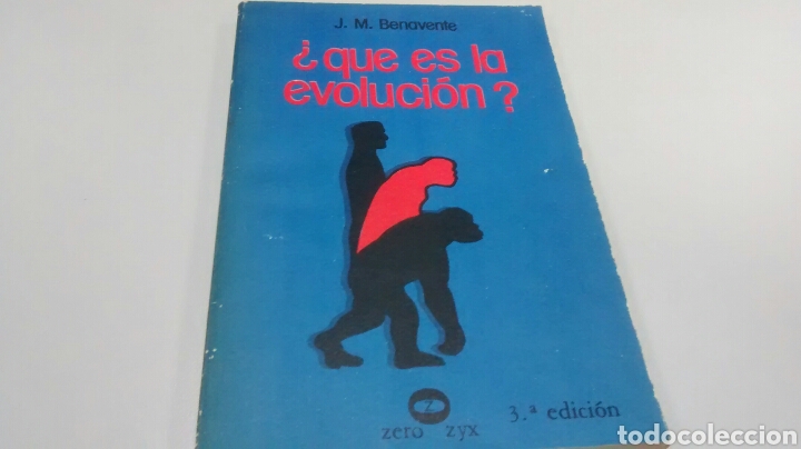 Libros de segunda mano: &iquest;QUE ES LA EVOLUCION? DE J.M.BENAVENTE (ZERO ZYX) - Foto 2