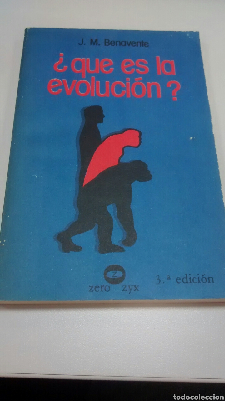 Libros de segunda mano: &iquest;QUE ES LA EVOLUCION? DE J.M.BENAVENTE (ZERO ZYX) - Foto 1
