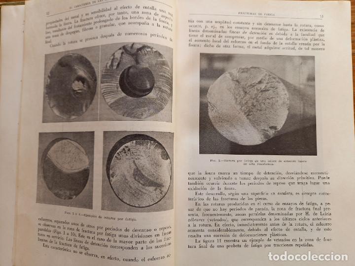 Libros de segunda mano de ciencias: La fatiga de los metales de R. Cazaud - Foto 9
