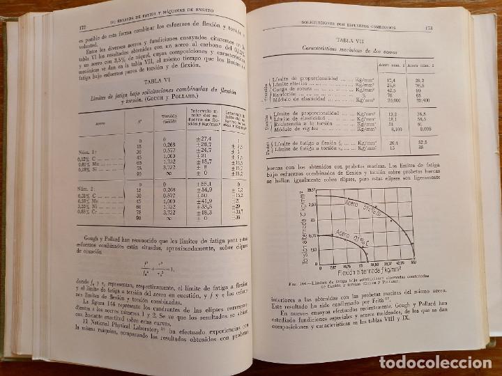 Libros de segunda mano de ciencias: La fatiga de los metales de R. Cazaud - Foto 13