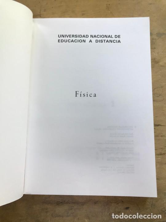 Libros de segunda mano de ciencias: F&Iacute;SICA. TOMO I. UNED. 1994. - Foto 3