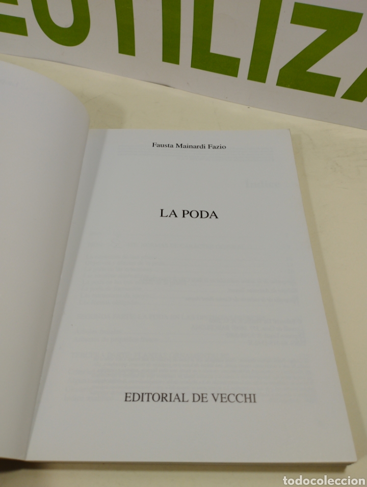 Libros de segunda mano: La poda. Como, cuando por qu&eacute;. Editorial de vecchi. - Foto 3