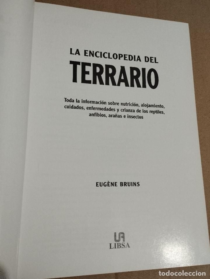 Libros de segunda mano: LA ENCICLOPEDIA DEL TERRARIO (EUG&Egrave;NE BRUINS) - Foto 2