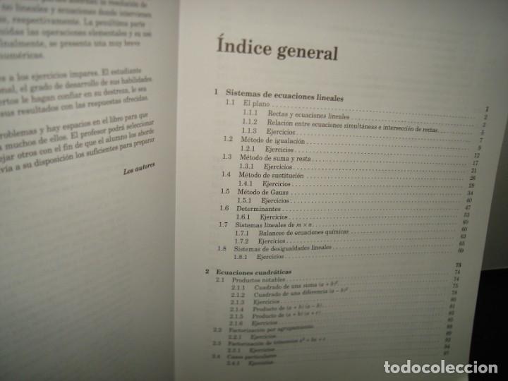 Libros de segunda mano de ciencias: 7- &Aacute;LGEBRA. SEGUNDO CURSO - OTEYZA, LAM, HERN&Aacute;NDEZ, CARRILLO - Foto 3