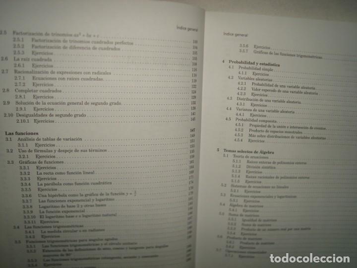 Libros de segunda mano de ciencias: 7- &Aacute;LGEBRA. SEGUNDO CURSO - OTEYZA, LAM, HERN&Aacute;NDEZ, CARRILLO - Foto 4