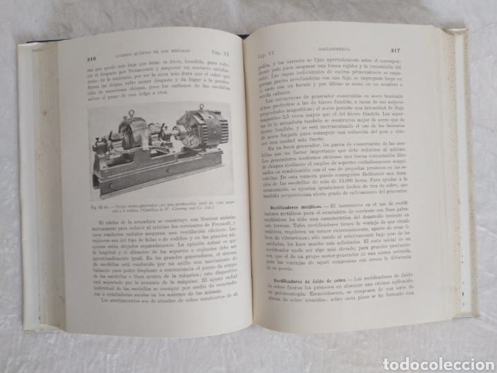Libros de segunda mano de ciencias: ACABADO QU&Iacute;MICO Y GALVANOPL&Aacute;STICO DE LOS METALES , H. SILMAN - Foto 6