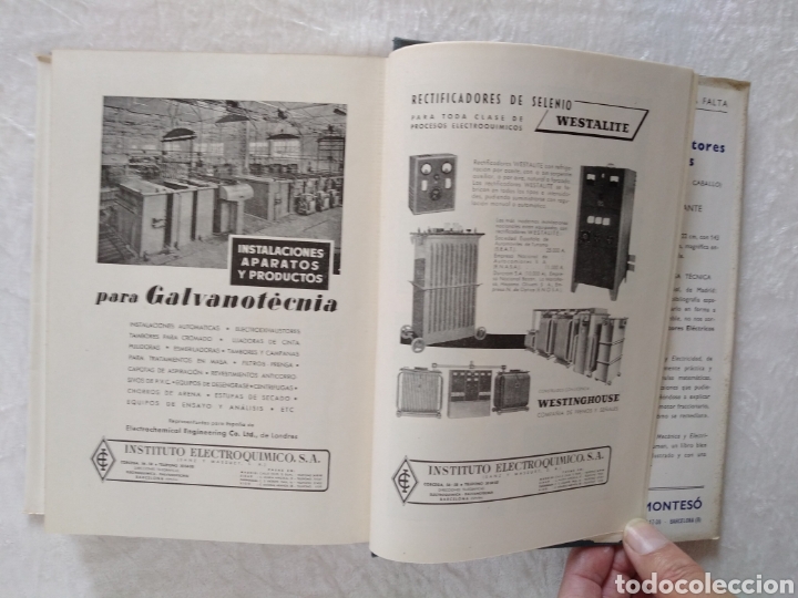 Libros de segunda mano de ciencias: ACABADO QU&Iacute;MICO Y GALVANOPL&Aacute;STICO DE LOS METALES , H. SILMAN - Foto 8