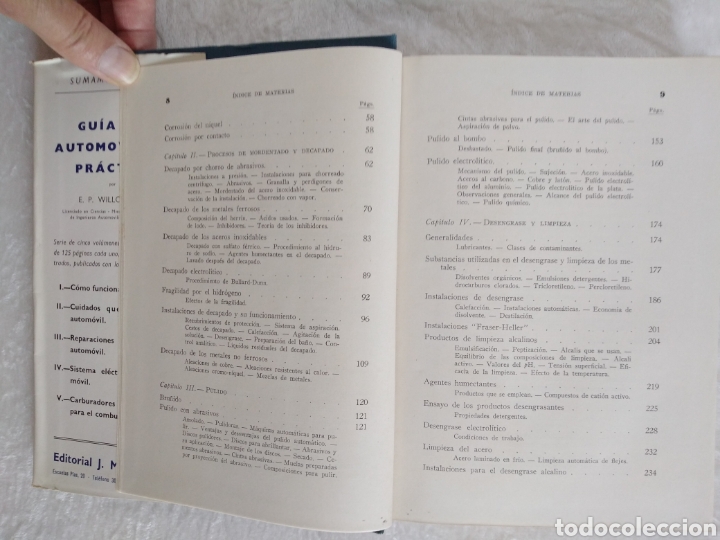 Libros de segunda mano de ciencias: ACABADO QU&Iacute;MICO Y GALVANOPL&Aacute;STICO DE LOS METALES , H. SILMAN - Foto 11