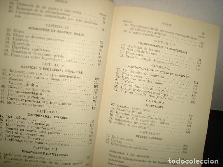 Libros de segunda mano de ciencias: 8- GEOMETR&Iacute;A ANAL&Iacute;TICA - PHILLIPS - Foto 4