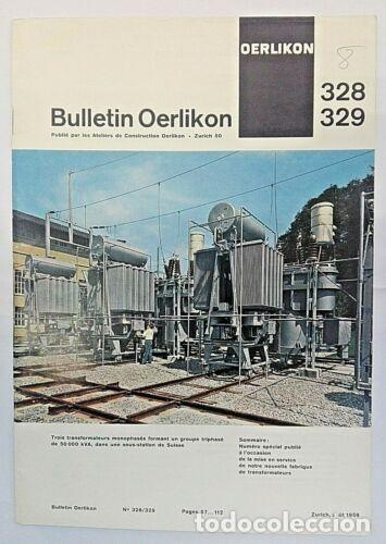 Libros de segunda mano de ciencias: BULLETIN OERLIKON N&ordm; 328329, 1958 - Foto 1