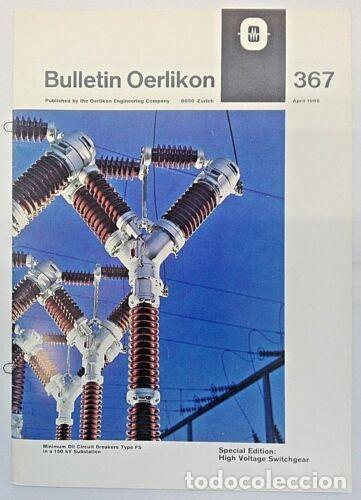 Libros de segunda mano de ciencias: BULLETIN OERLIKON N&ordm; 367, 1966 - Foto 1