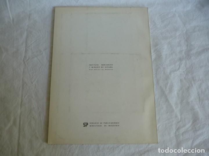 Libros de segunda mano: Mapa geot&eacute;cnico general 1:200.000, 1976, Daroca - Foto 2
