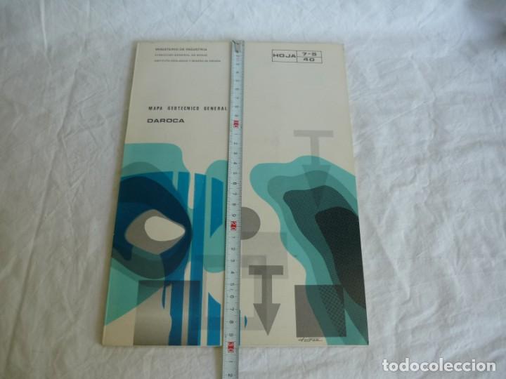 Libros de segunda mano: Mapa geot&eacute;cnico general 1:200.000, 1976, Daroca - Foto 3