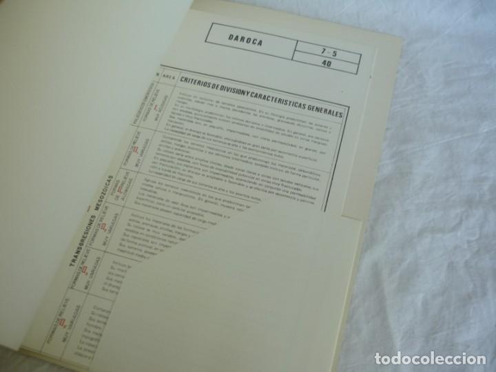 Libros de segunda mano: Mapa geot&eacute;cnico general 1:200.000, 1976, Daroca - Foto 4