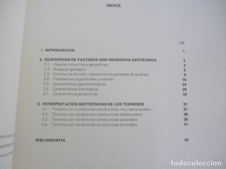 Libros de segunda mano: Mapa geot&eacute;cnico general 1:200.000, 1976, Daroca - Foto 6