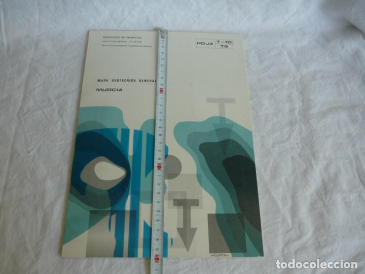 Libros de segunda mano: Mapa geot&eacute;cnico general 1:200.000, 1977, Murcia - Foto 3