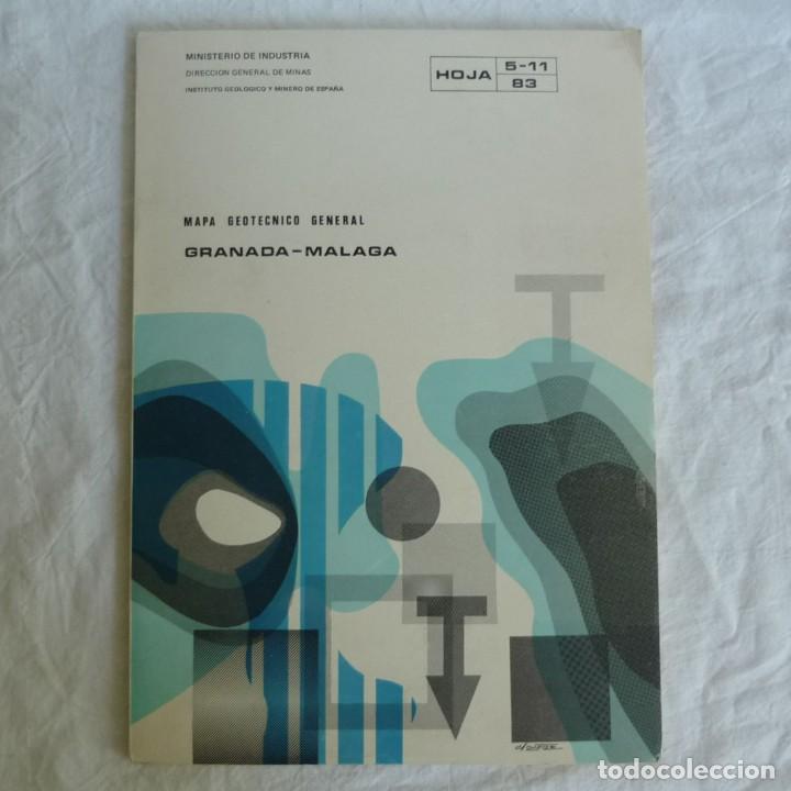 Libros de segunda mano: Mapa geot&eacute;cnico general 1:200.000, 1973, Granada - M&aacute;laga - Foto 1
