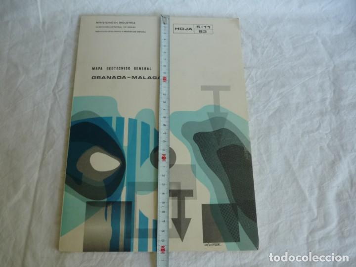 Libros de segunda mano: Mapa geot&eacute;cnico general 1:200.000, 1973, Granada - M&aacute;laga - Foto 3