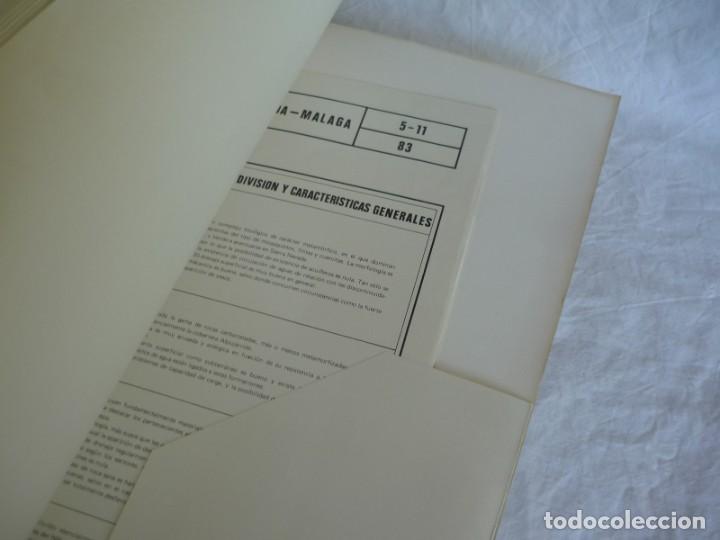Libros de segunda mano: Mapa geot&eacute;cnico general 1:200.000, 1973, Granada - M&aacute;laga - Foto 4