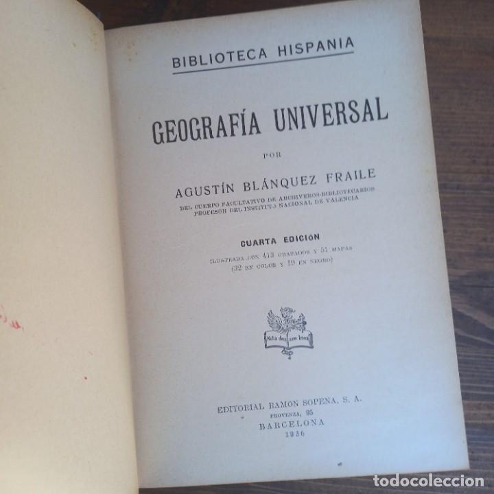Libros de segunda mano de ciencias: TRES TOMOS BIBLIOTECA HISPANIA (EDIT. SOPENA). - Foto 7