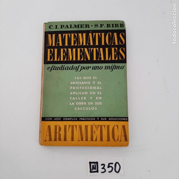 Libros de segunda mano de ciencias: Matem&aacute;ticas elementales Aritm&eacute;tica - Foto 1