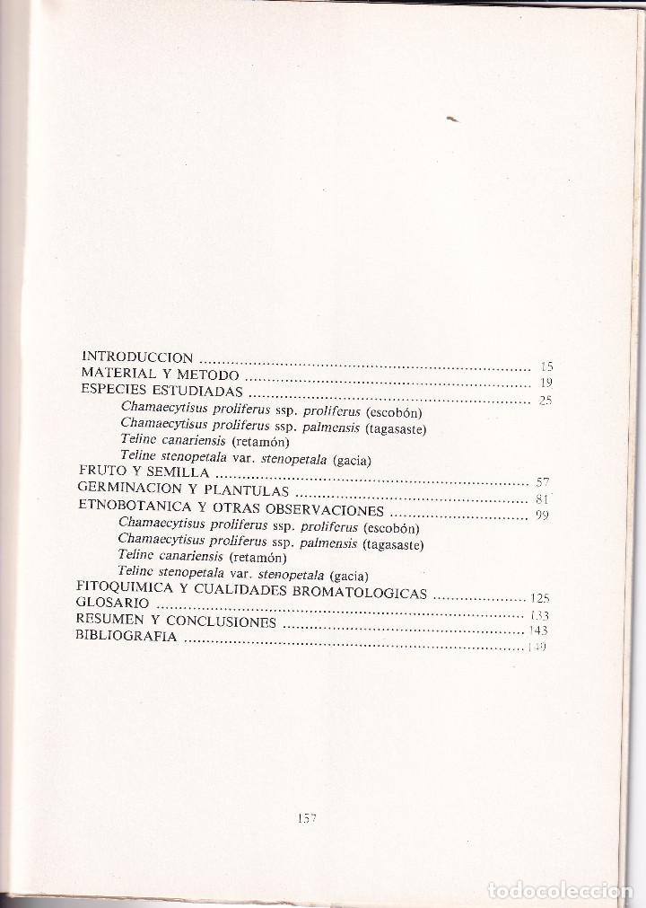 Libros de segunda mano: LEGUMINOSAS FORRAJERAS DE CANARIAS - Foto 2