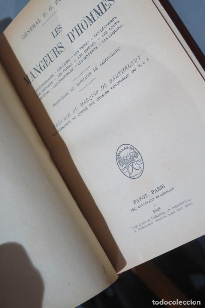 Libros de segunda mano: Les mangeurs d&acute;hommes. BURTON R. G - Foto 3