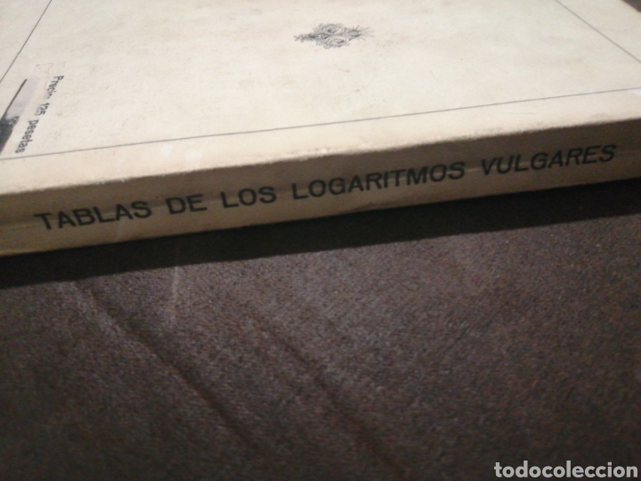 Libros de segunda mano de ciencias: TABLAS DE LOS LOGARITMOS VULGARES, A&Ntilde;O 1969. - Foto 5