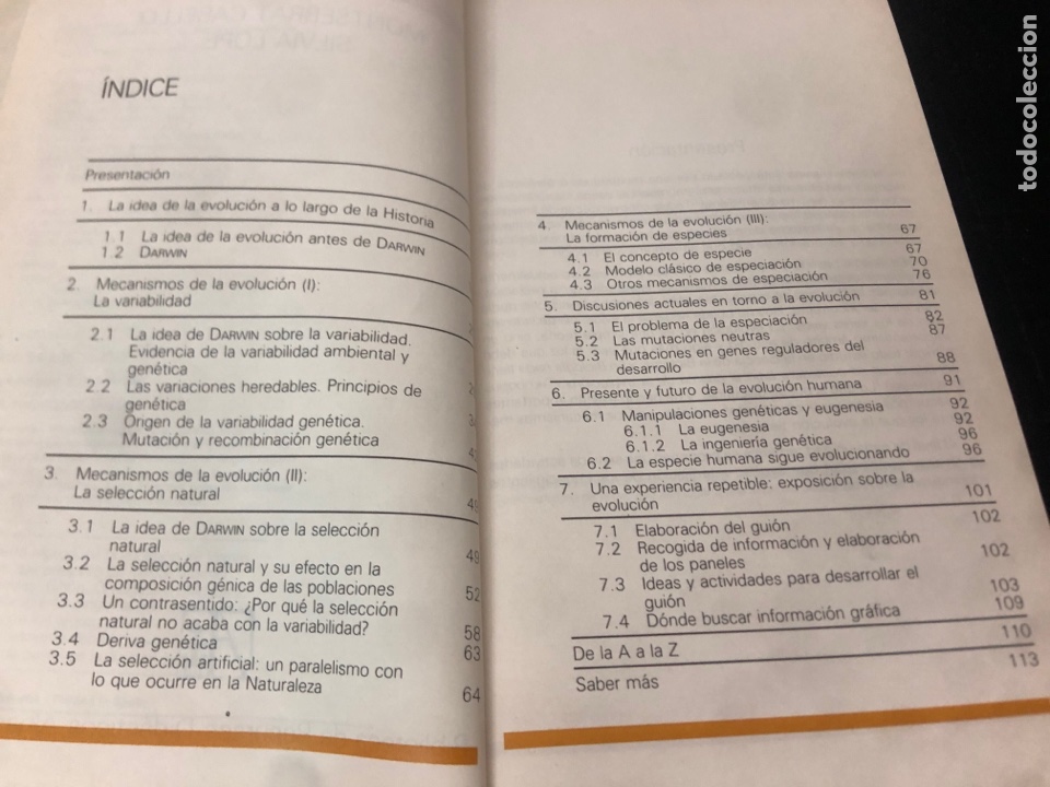 Libros de segunda mano: EVOLUCI&Oacute;N, biblioteca de recursos did&aacute;cticos Alhambra - Foto 2