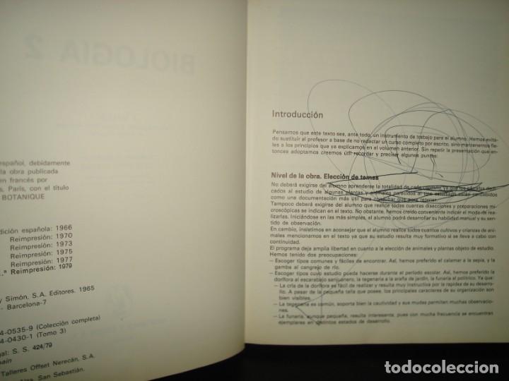 Libros de segunda mano: 9- LAS CIENCIAS NATURALES - BIOLOG&Iacute;A 2 - Foto 3