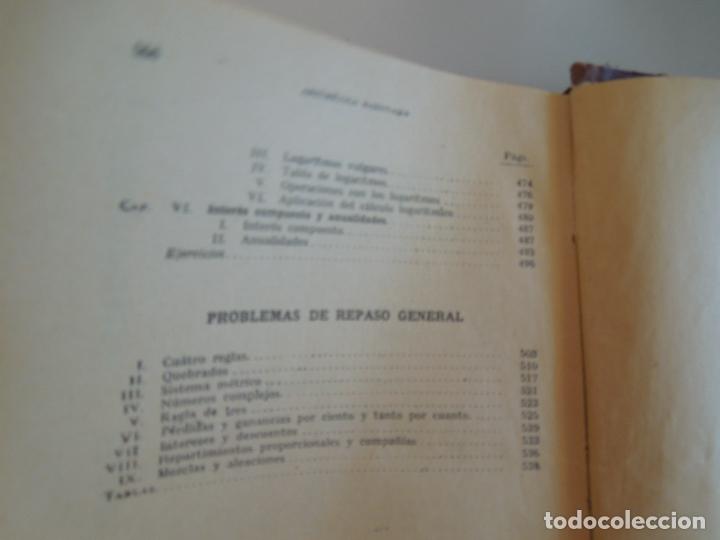 Libros de segunda mano de ciencias: ARITM&Eacute;TICA RAZONADA - CURSO SUPERIOR - EDICIONES BRU&Ntilde;O 195.. - Foto 6