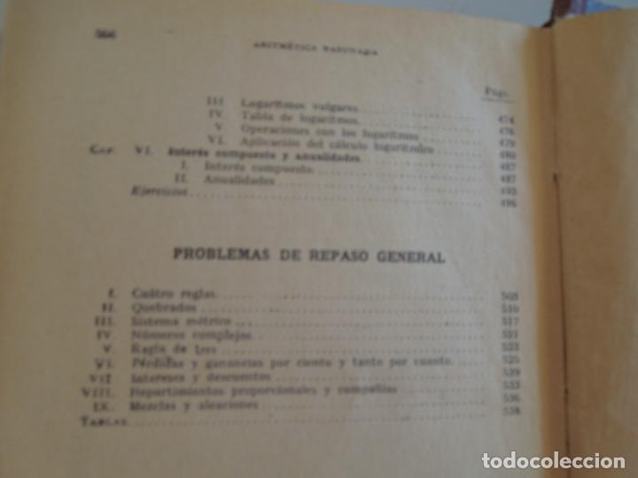 Libros de segunda mano de ciencias: ARITM&Eacute;TICA RAZONADA - CURSO SUPERIOR - EDICIONES BRU&Ntilde;O 195.. - Foto 7