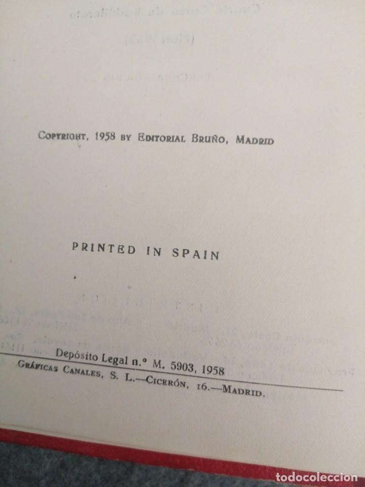 Libros de segunda mano de ciencias: Libro matem&aacute;ticas cuarto curso a&ntilde;o 1953 ediciones Bru&ntilde;o bachillerato - Foto 3