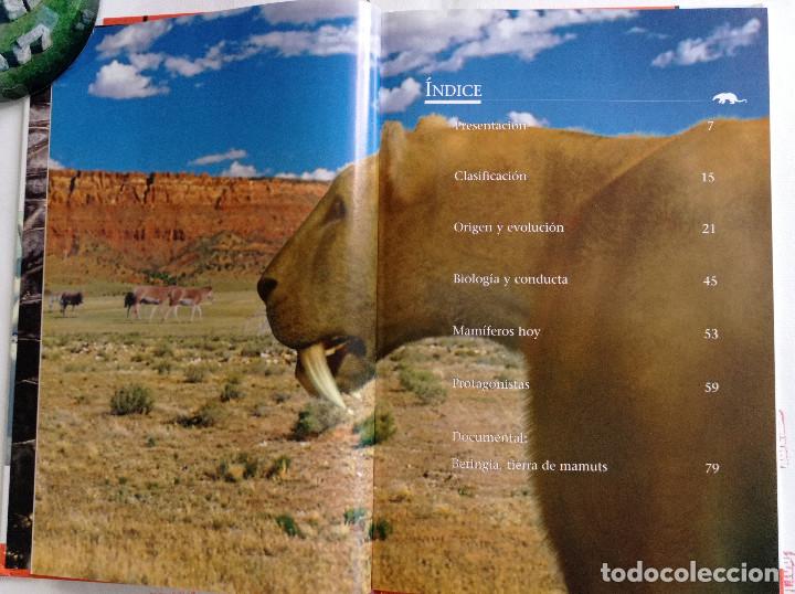 Libros de segunda mano: Libro DVD Hace millones de a&ntilde;os. La era de los mam&iacute;feros - Foto 2
