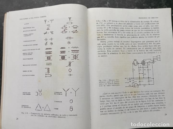 Libros de segunda mano de ciencias: Libro: ELECTR&Oacute;NICA INDUSTRIAL &iexcl;Qu&eacute; sencilla!. Paraninfo 1965. - Foto 7