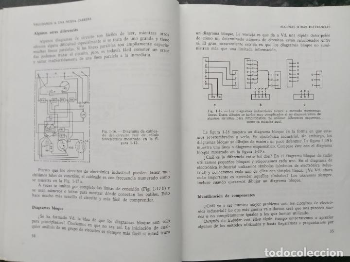 Libros de segunda mano de ciencias: Libro: ELECTR&Oacute;NICA INDUSTRIAL &iexcl;Qu&eacute; sencilla!. Paraninfo 1965. - Foto 8