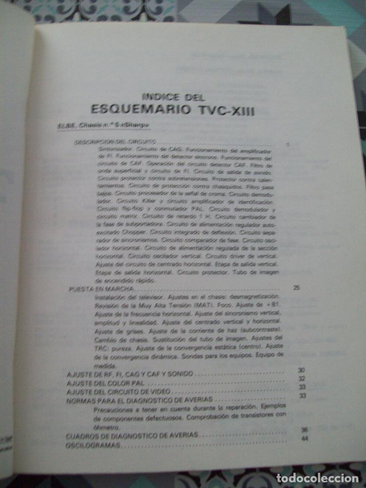 Libros de segunda mano de ciencias: Lote de Esquemarios TV REDE - Foto 5