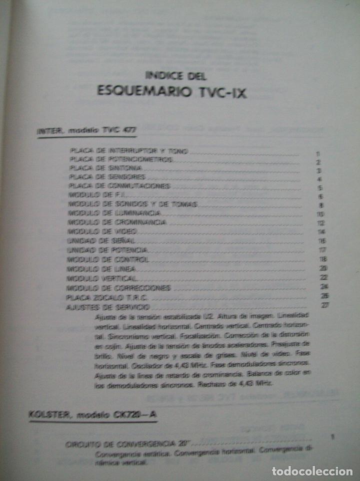 Libros de segunda mano de ciencias: Lote de Esquemarios TV REDE - Foto 9