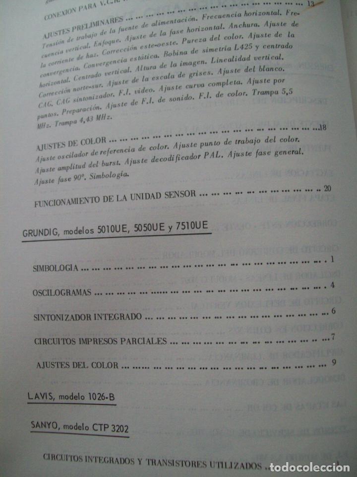 Libros de segunda mano de ciencias: Lote de Esquemarios TV REDE - Foto 13