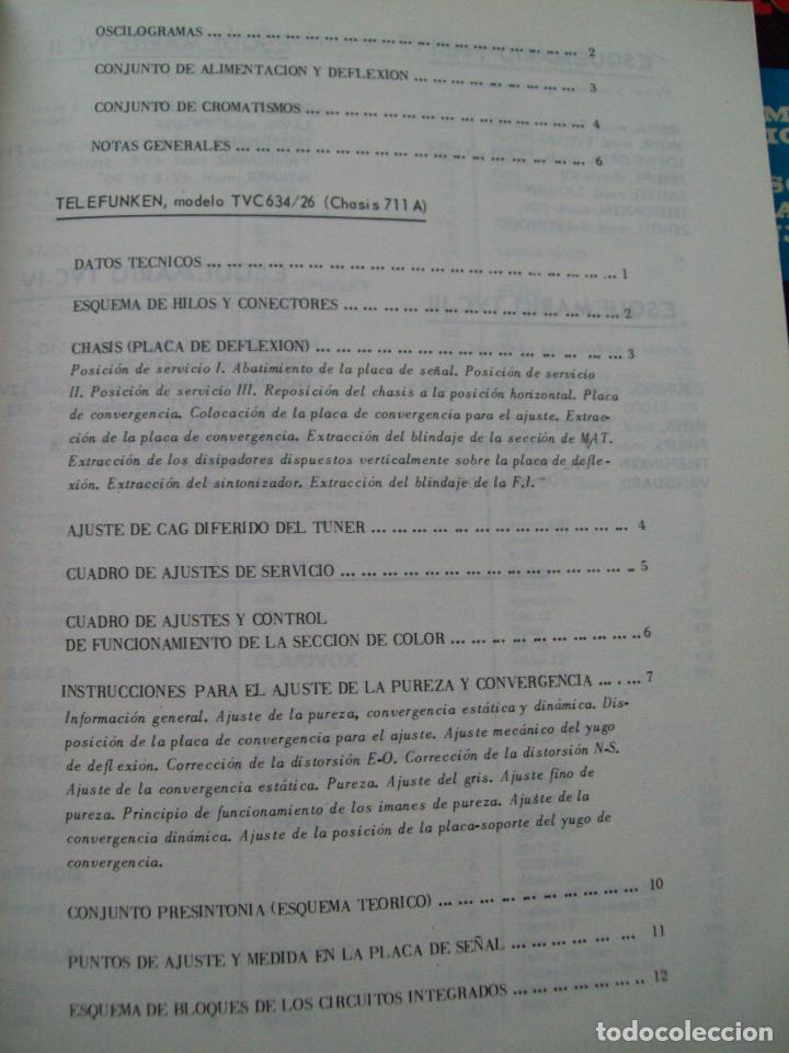 Libros de segunda mano de ciencias: Lote de Esquemarios TV REDE - Foto 14